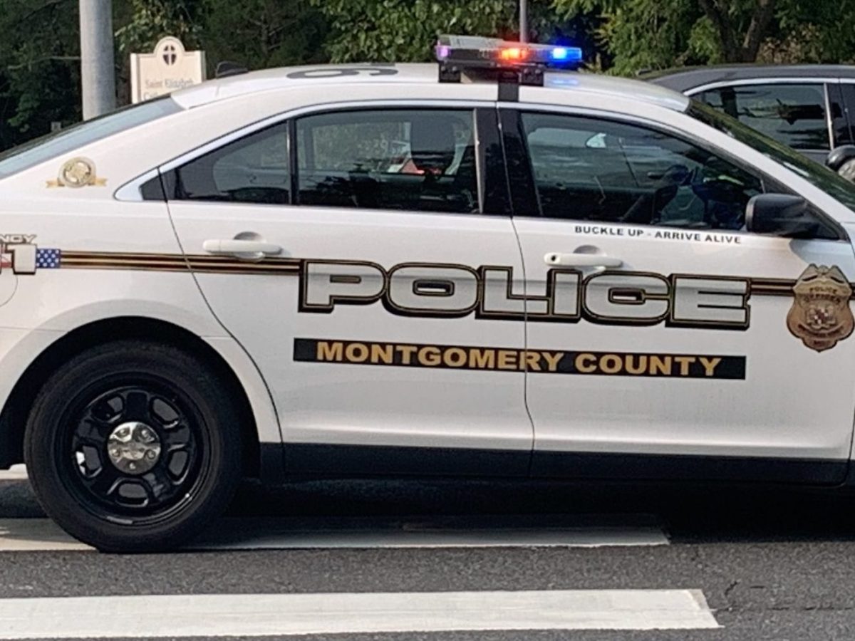 Montgomery County police car.